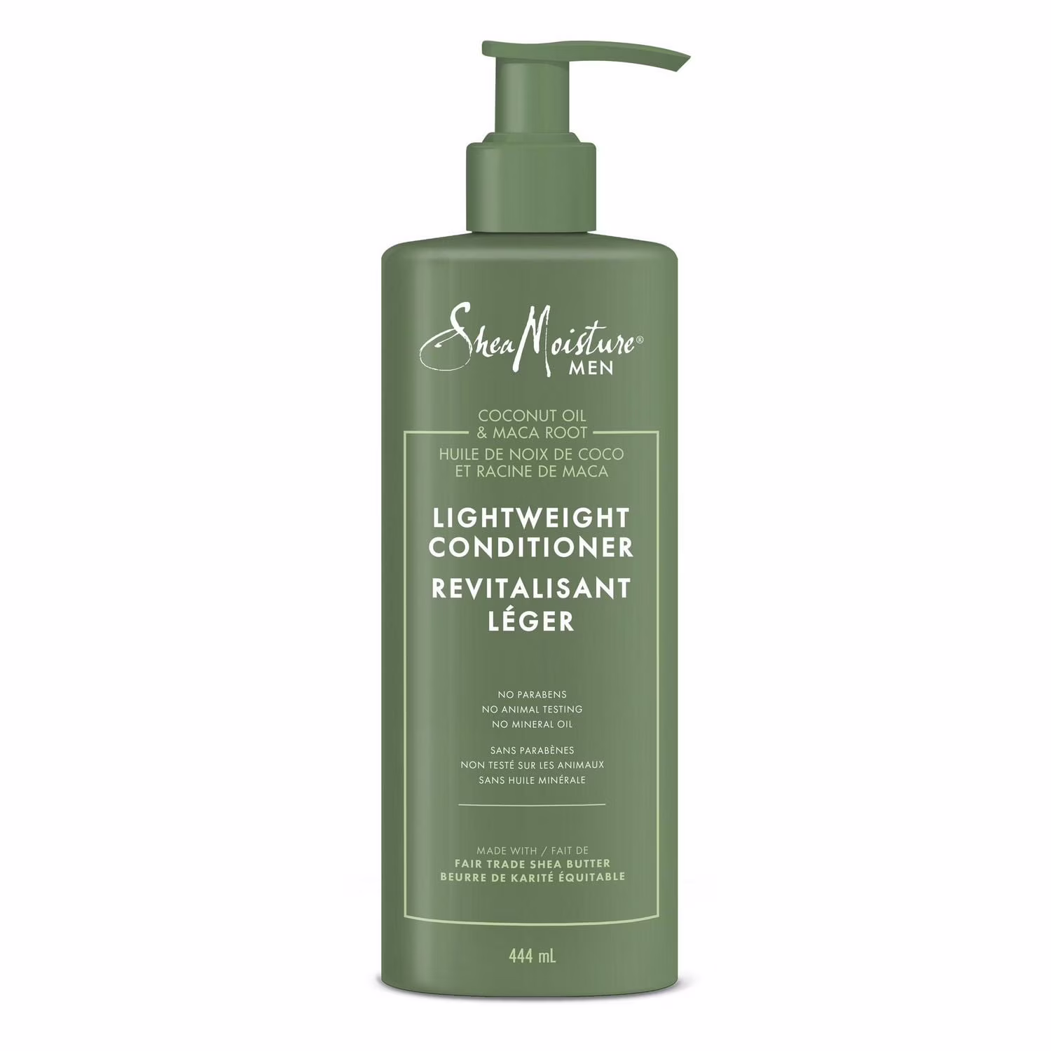Sheamoisture men revitalisant léger huile de noix de coco et racine de maca.