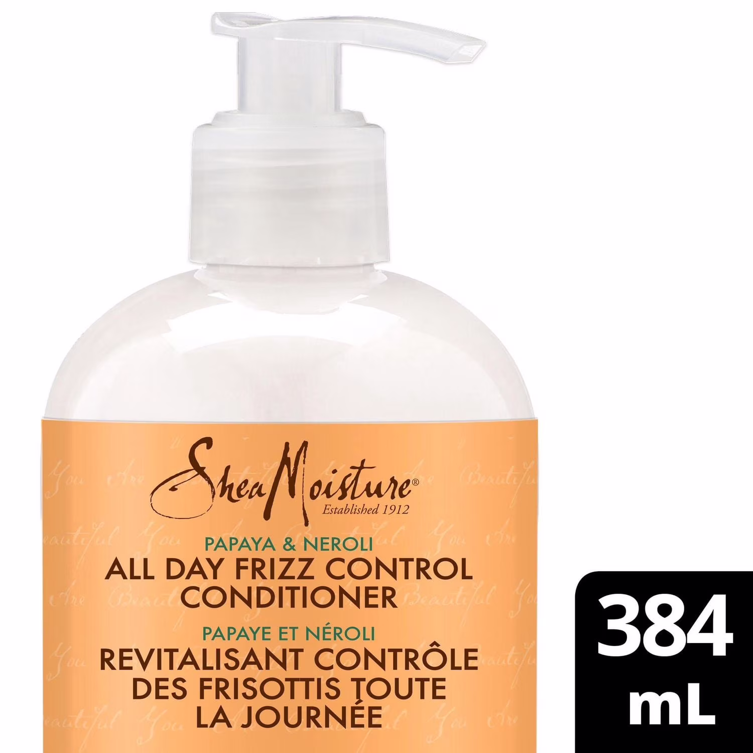 Sheamoisture revitalisant contrôle des frisottis pour cheveux bouclés. papaye et néroli revitalisant sans parabènes