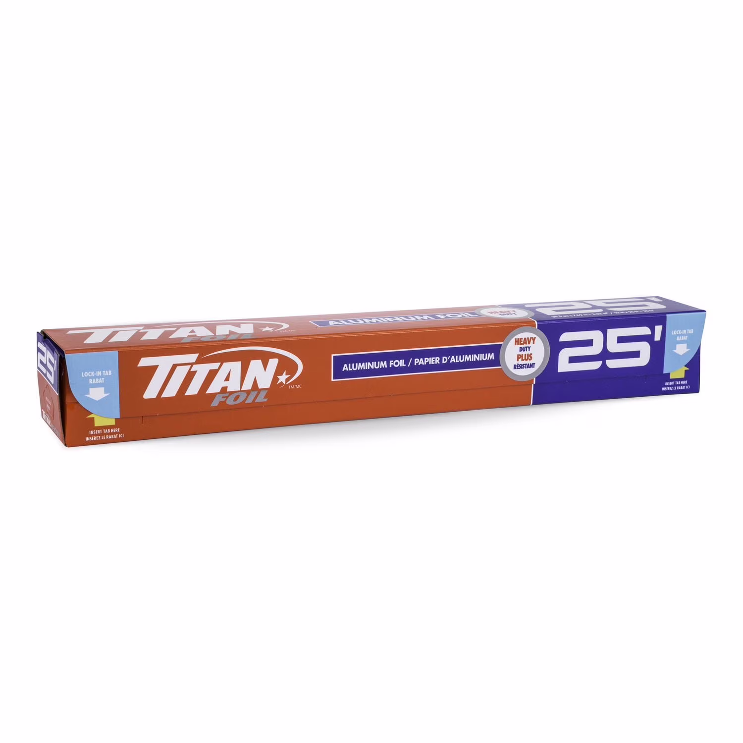 Titan film papier daluminium. 12" x 25' rouleau film aluminium 12"x25' robuste