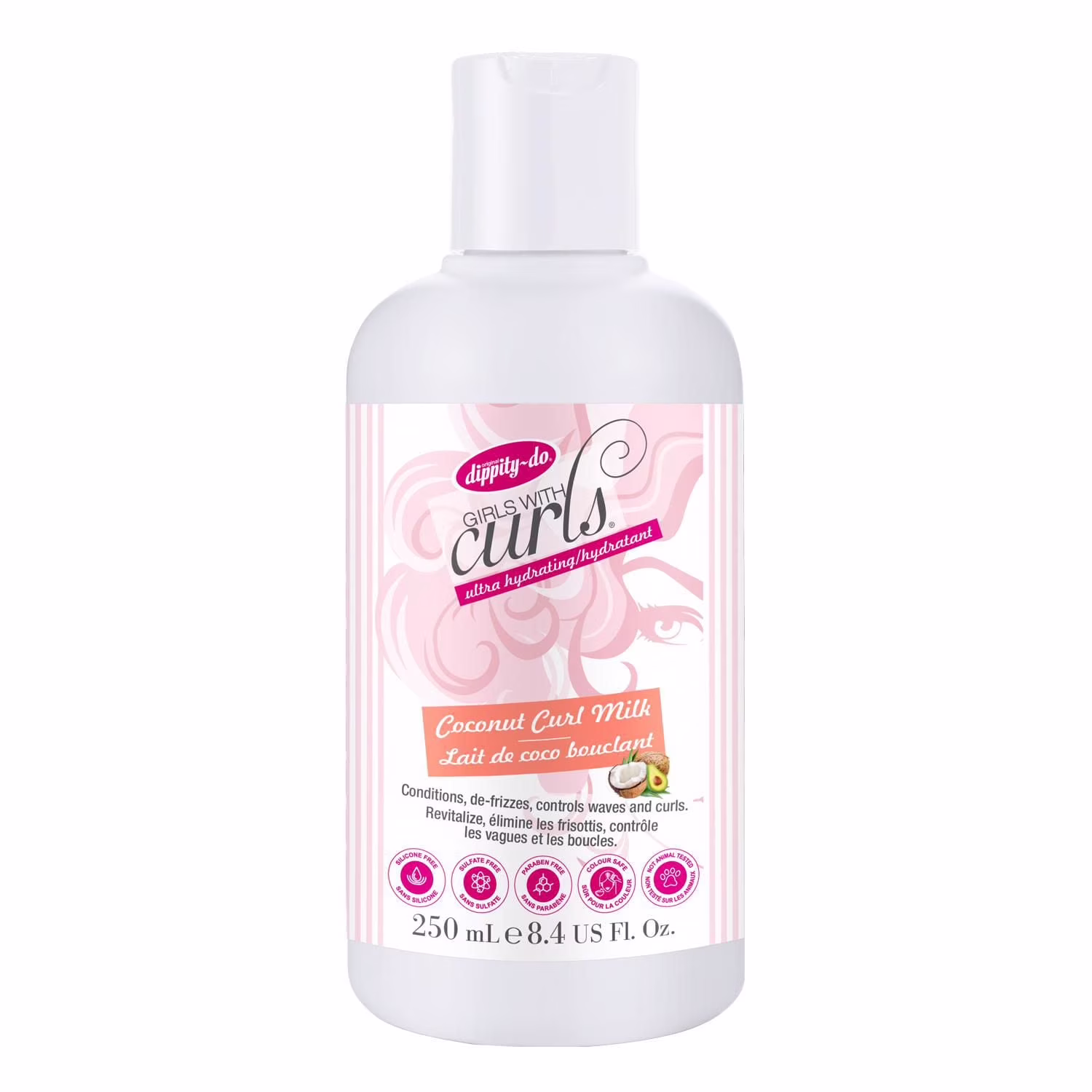 Dippity do filles aux boucles lait de coco bouclant