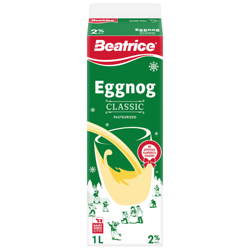 Lait de poule contenant en carton