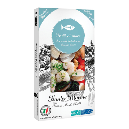 Hunter Marine Sauce aux fruits de mer frutti di mare italienne 450 g
