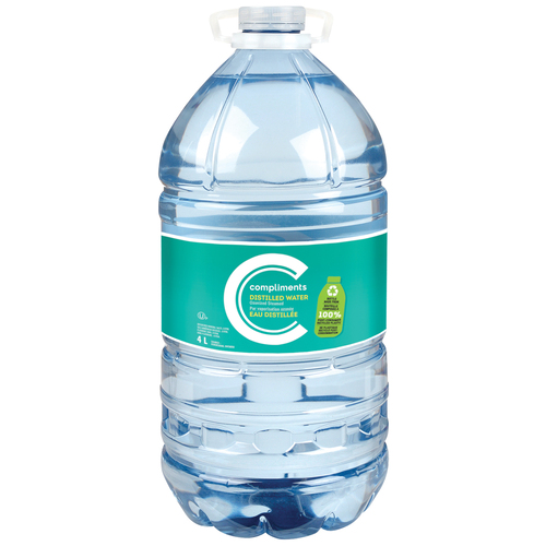 Compliments Eau de source distillée 4 L