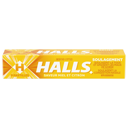 Pastilles au miel et citron