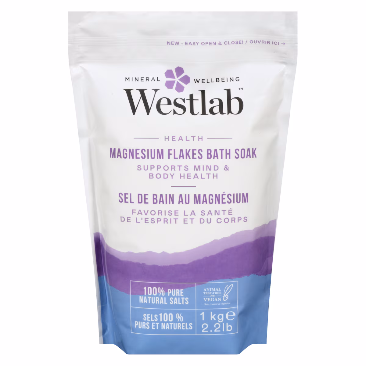 Sel de bain aux magnésiums