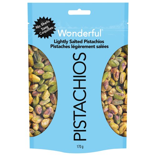Pistaches légèrement salés et écalés