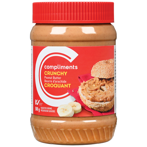 Compliments Beurre d'arachide croquant 500 g
