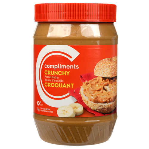 Compliments Beurre d'arachide croquant 1 kg