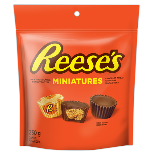 Friandises chocolatées en mini sac cello