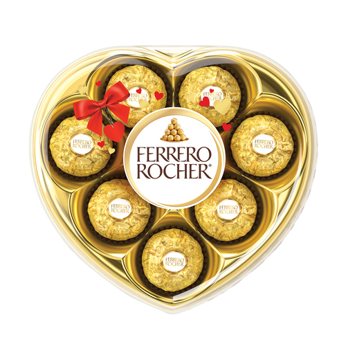 Ferrero rocher boîte en forme de coeur