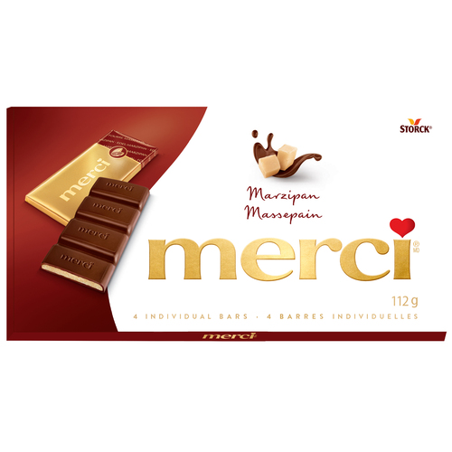 Merci Chocolat massepain tablette 112 g