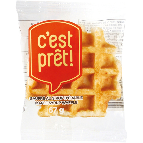 C'est Prêt! Gaufre au sirop d'érable 67 g