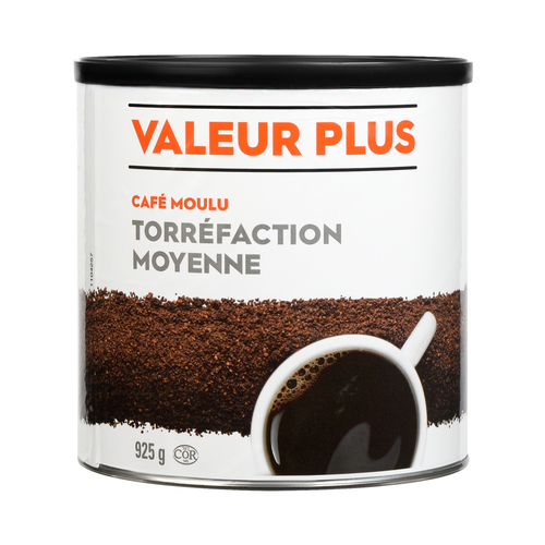 Valeur Plus Café moulu moyen 925 g