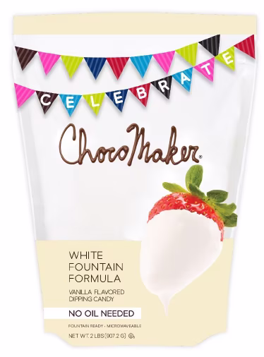 White vanil fountain - french choco makers pour fontaine blanc