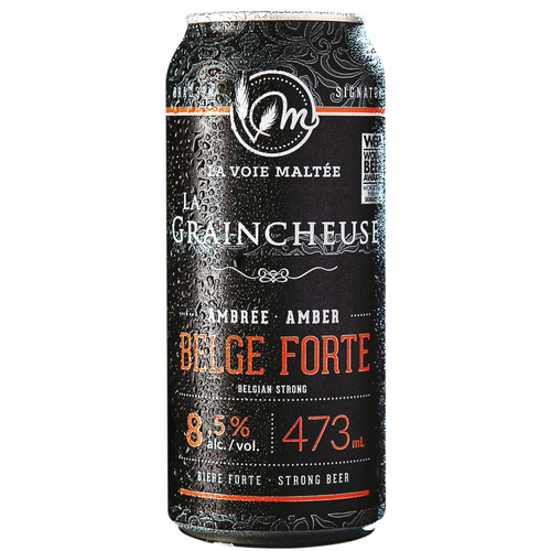 La Voie Maltée Bière La Graincheuse en canette - 8.5% alcool 473 ml