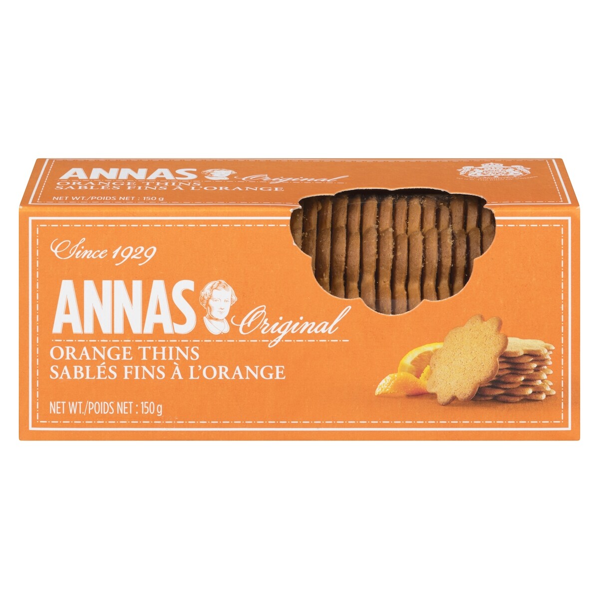 Original sablés fins à l'orange