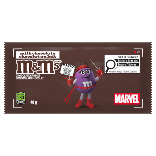 M&M's Friandises chocolatées au lait 48 g