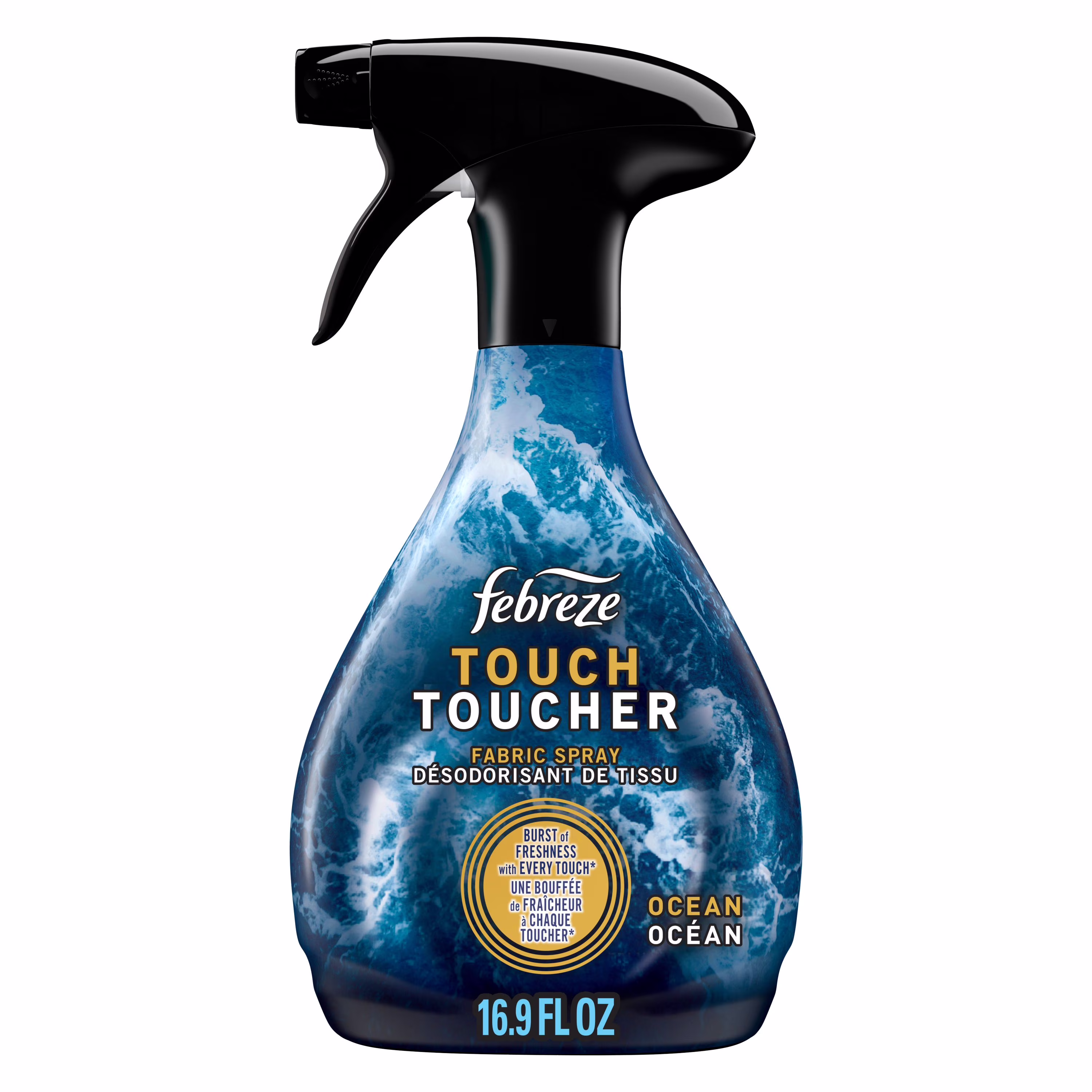 Febreze toucher désodorisant de tissu océan.