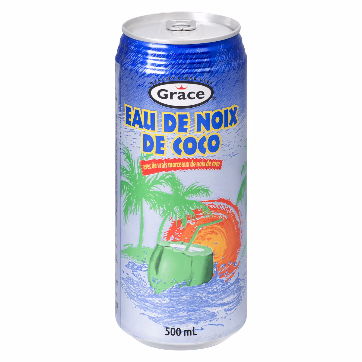 Eau de coco avec pulpe