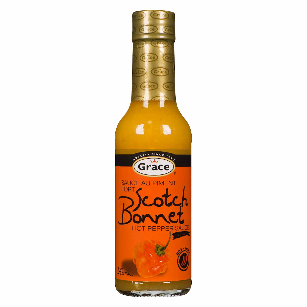 Sauce piquante aux poivrons Scotch Bonnet