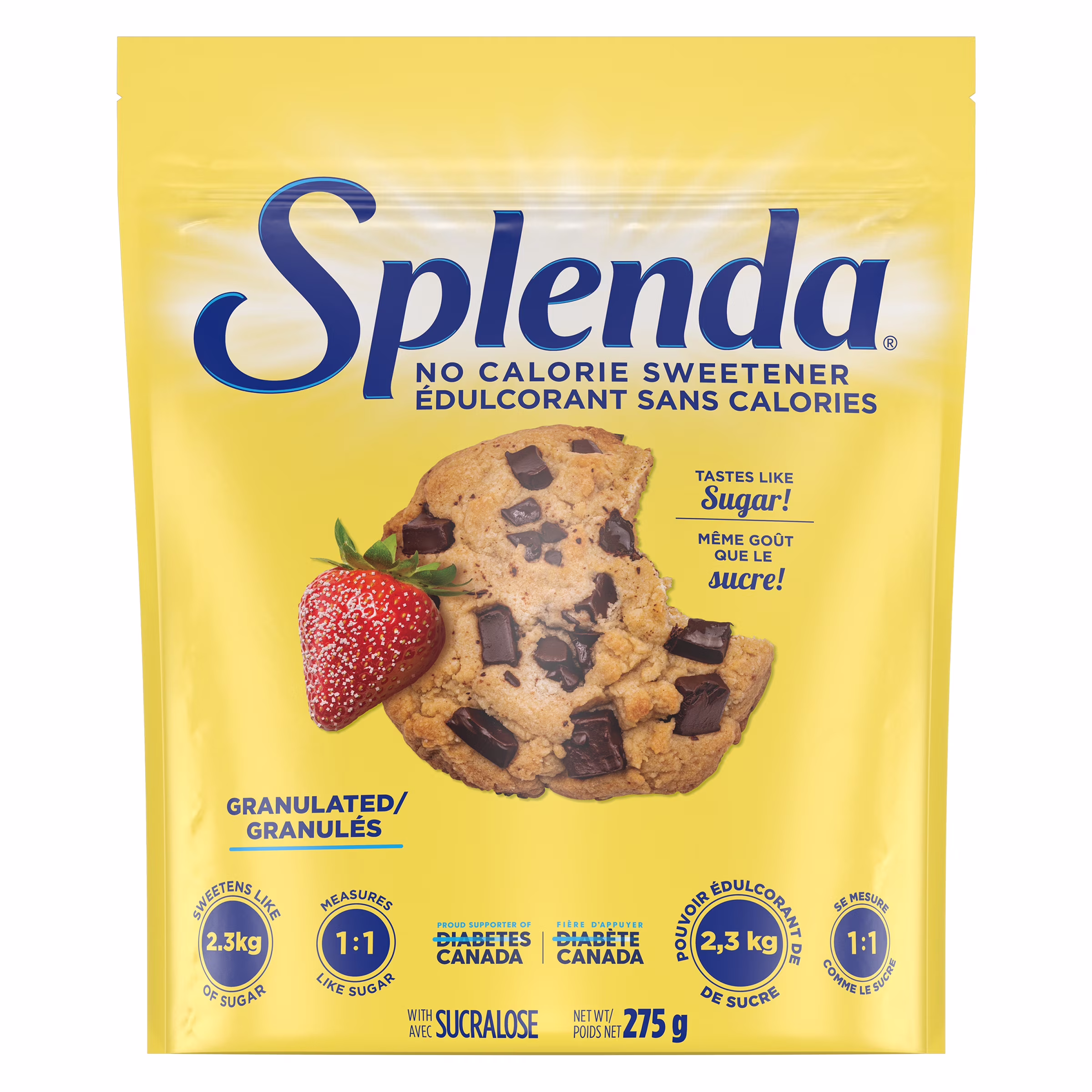 Édulcorant sans calories splenda en granulés