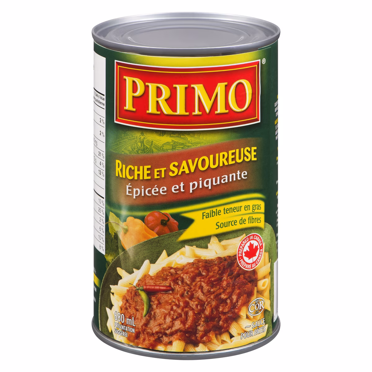 Sauce pour pâtes Riche et savoureuse saveur épicée et piquante