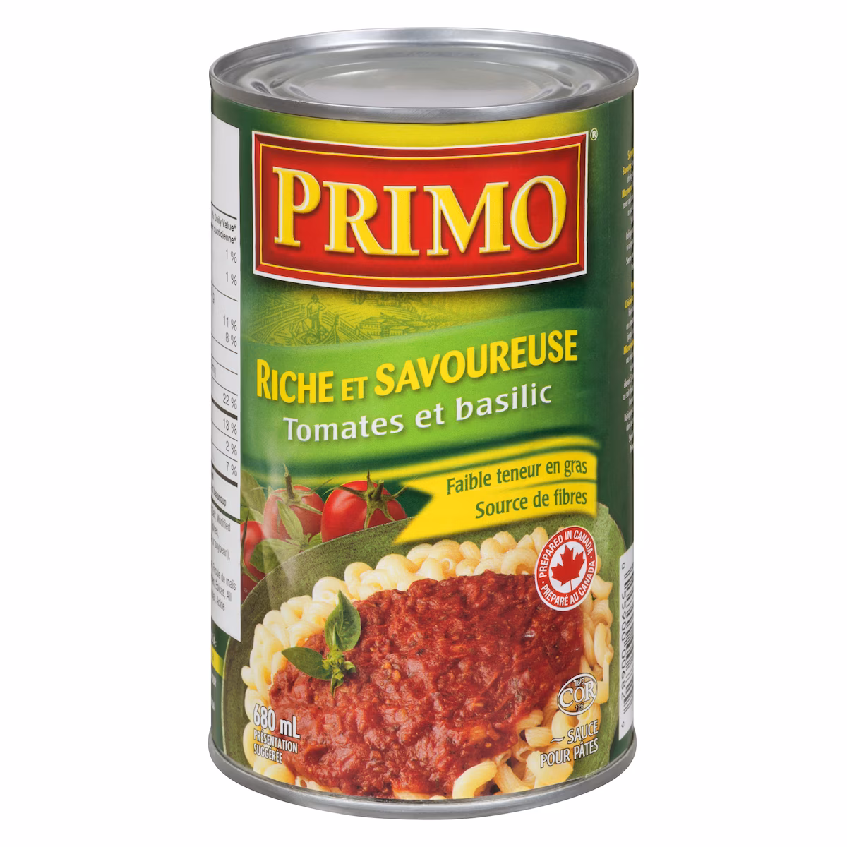 Sauce pour pâtes aux tomates et basilic