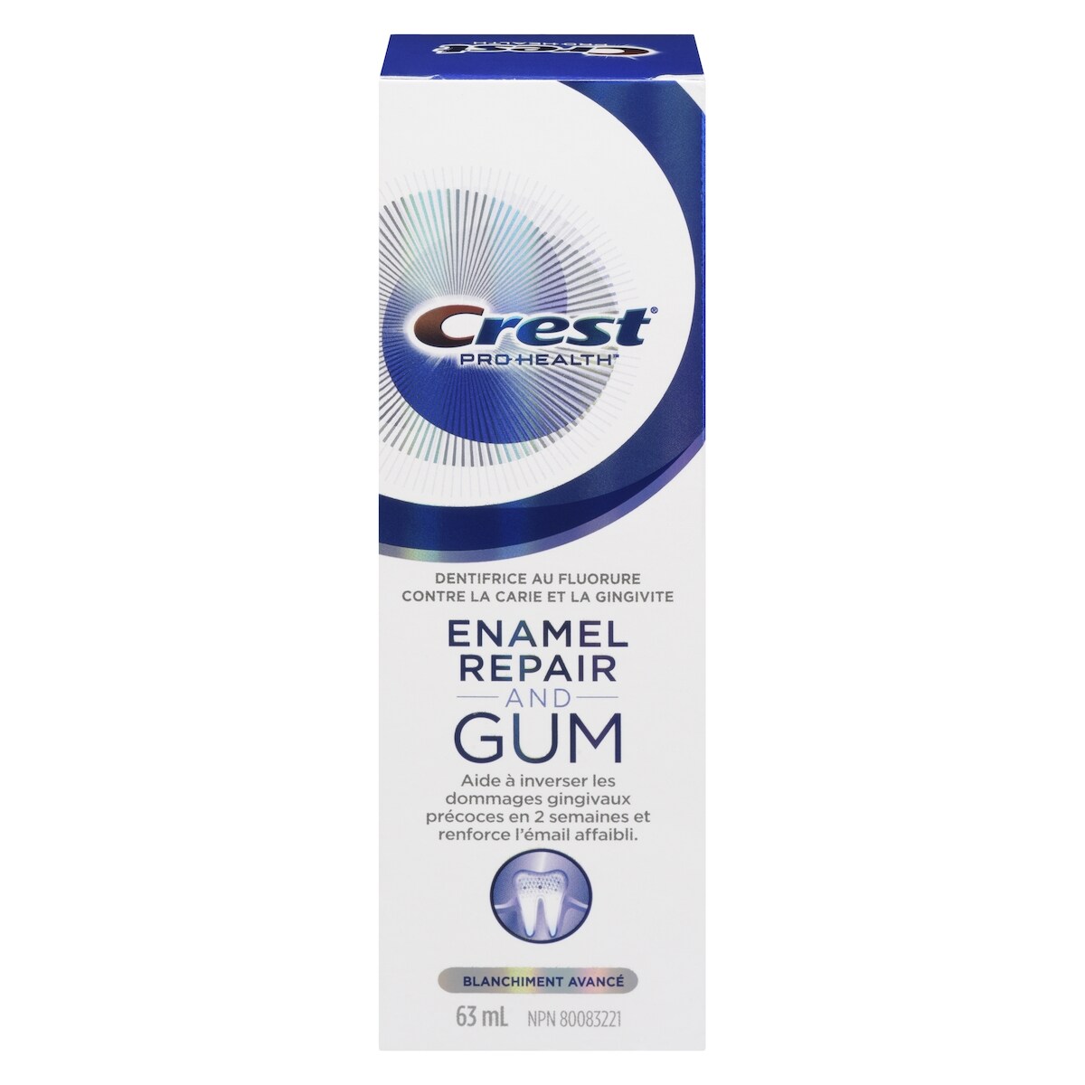 Dentifrice blanchissant avancé