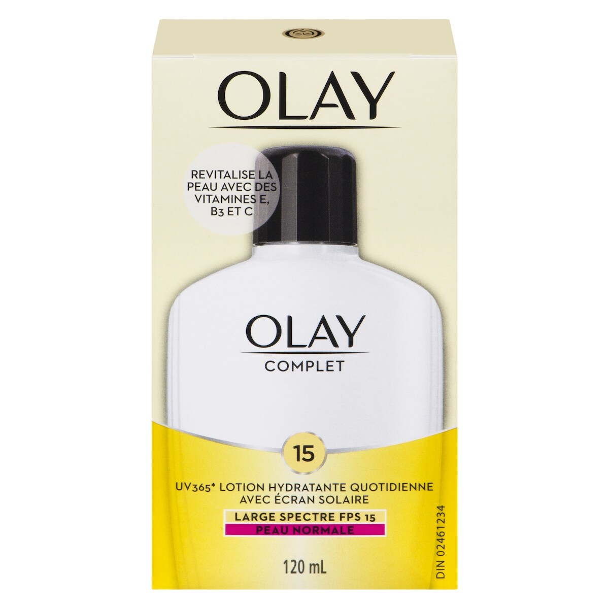 Lotion hydratante Complet avec FPS15 pour peau normale, 120mL