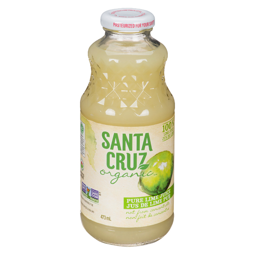 Santa Cruz Organic Breuvage Lime biologique 473 ml