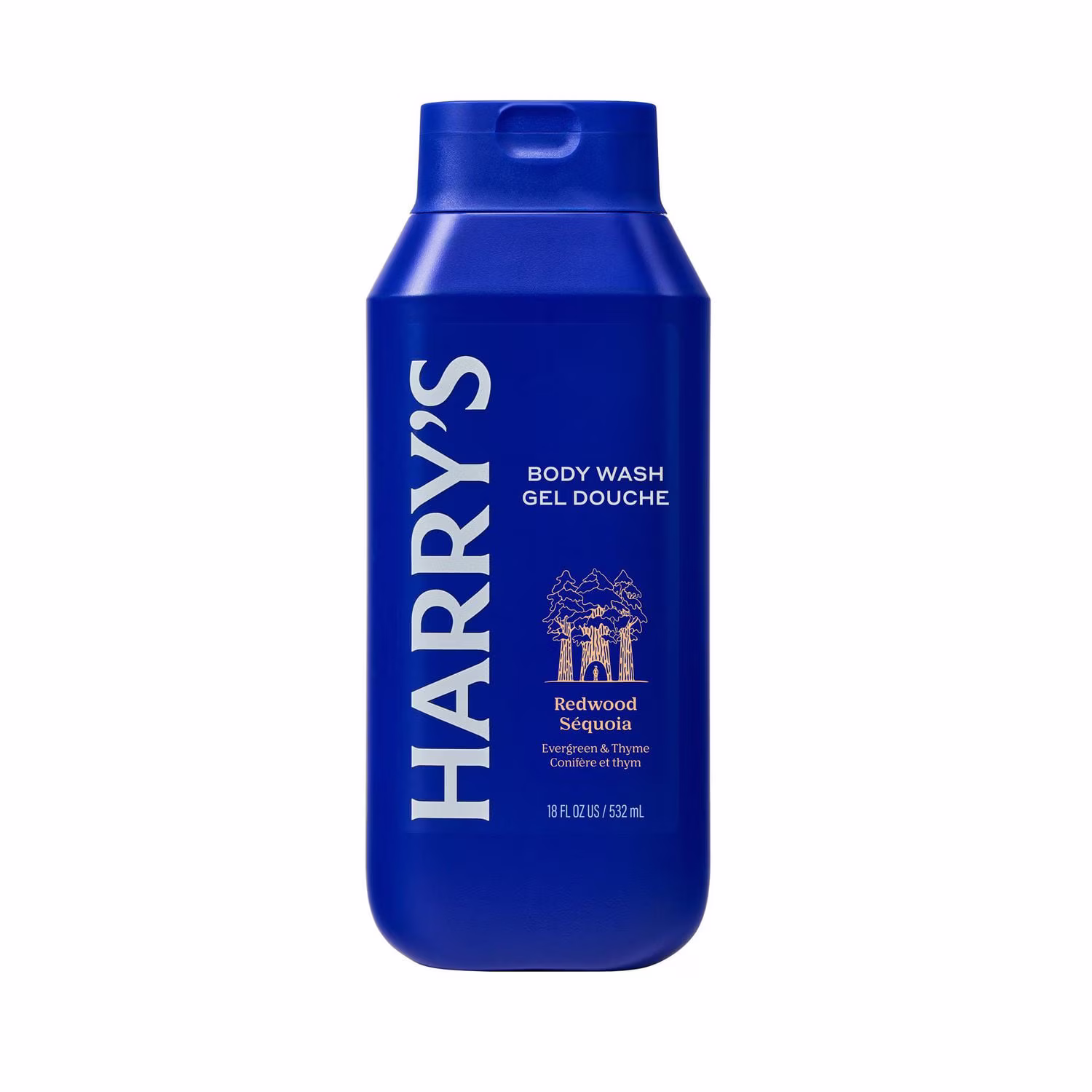 Le gel douche harrys séquoia