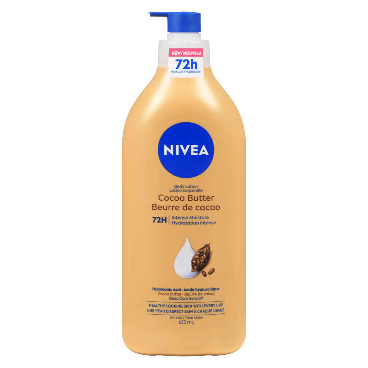 Lotion corporelle beurre de cacao peau sèche