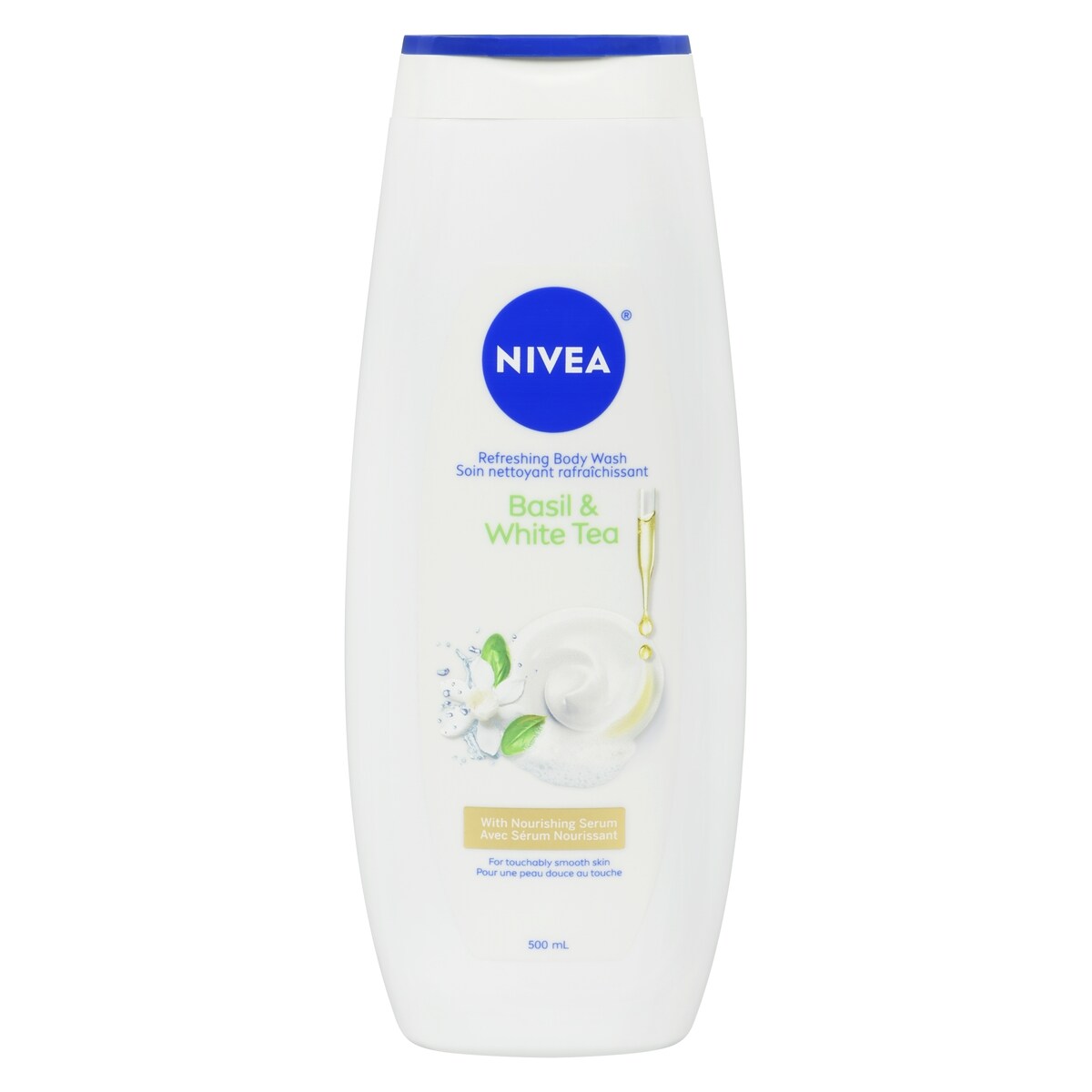 Gel douche basilic et thé Nivea