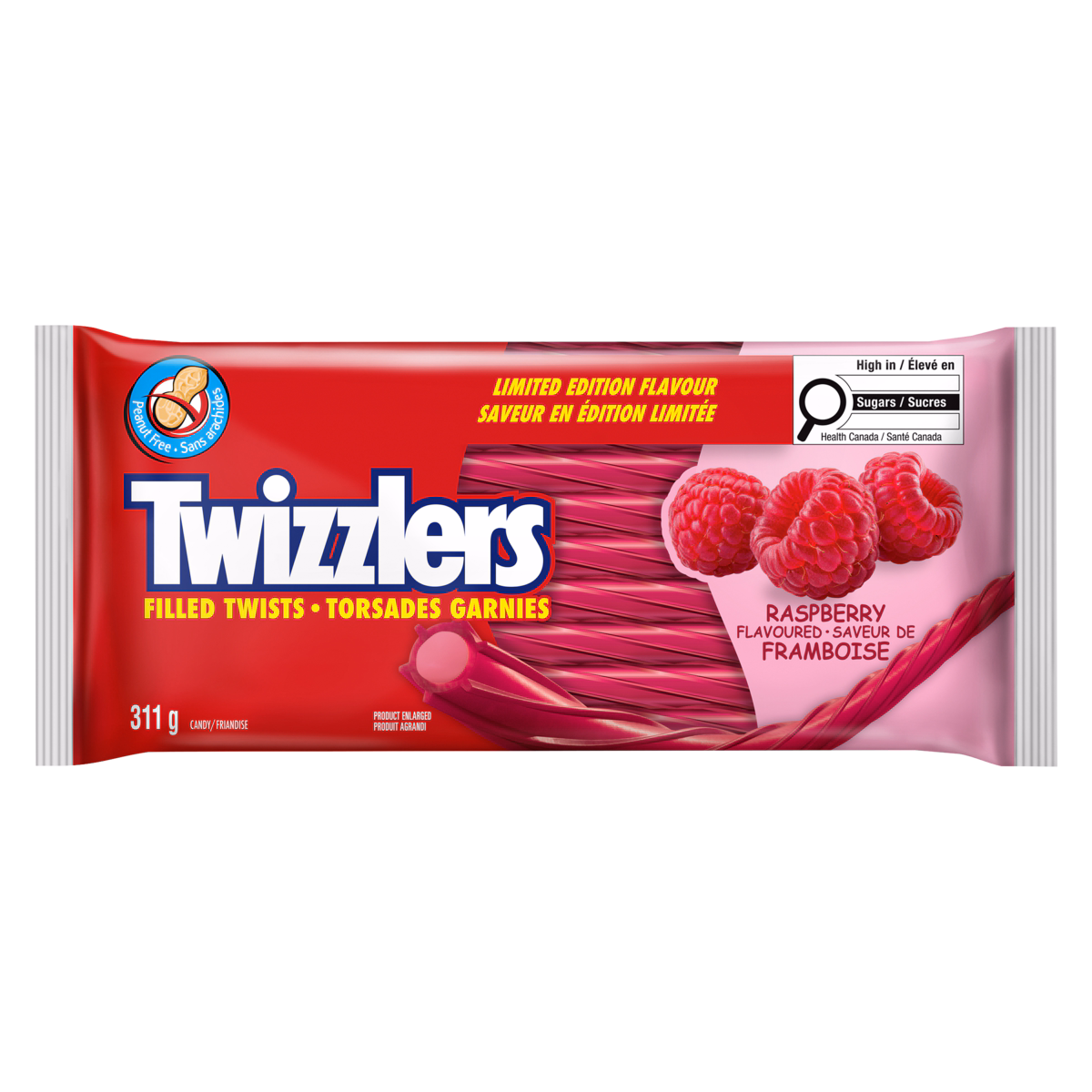 Friandise saveur de framboise saveur en édition limitée