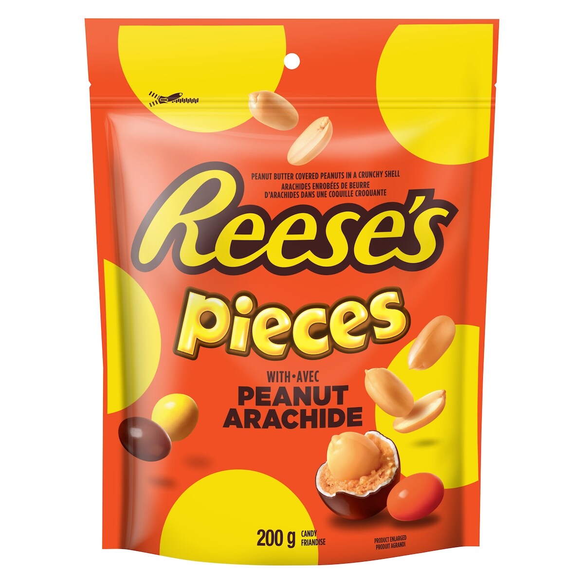 Morceaux de friandises aux arachides