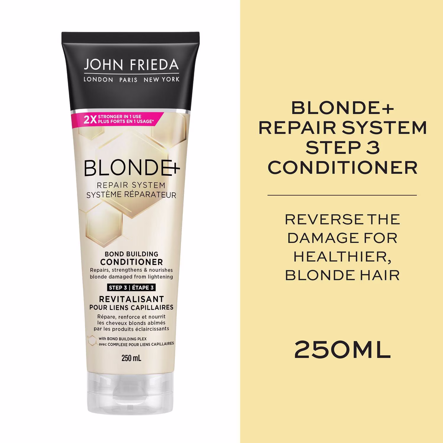 John frieda blonde+ système réparateur revitalisant pour liens capillaires