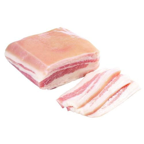 Lard salé d'entrelarde