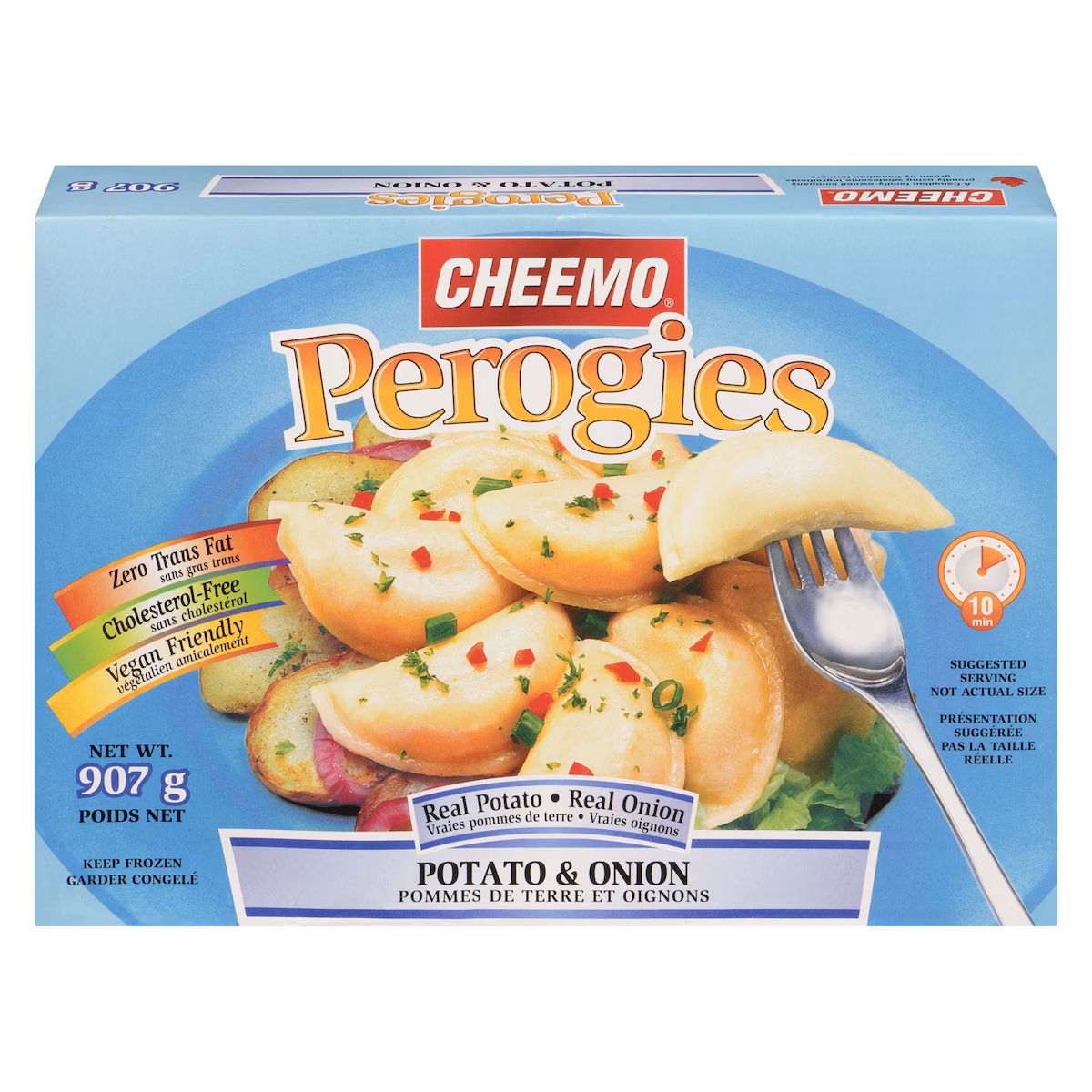 Perogies pommes de terre et oignons