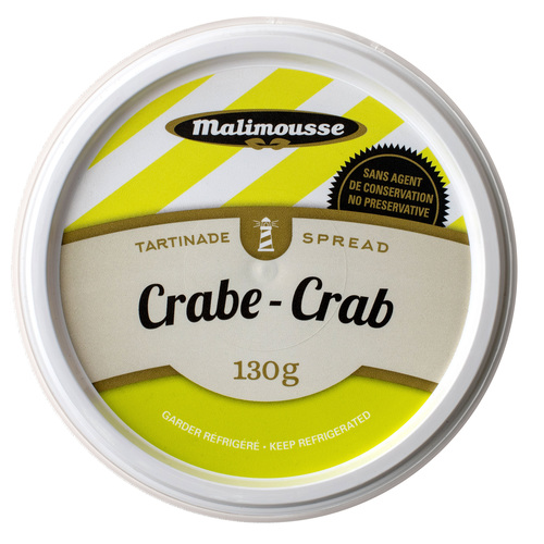 Tartinade de crabe
