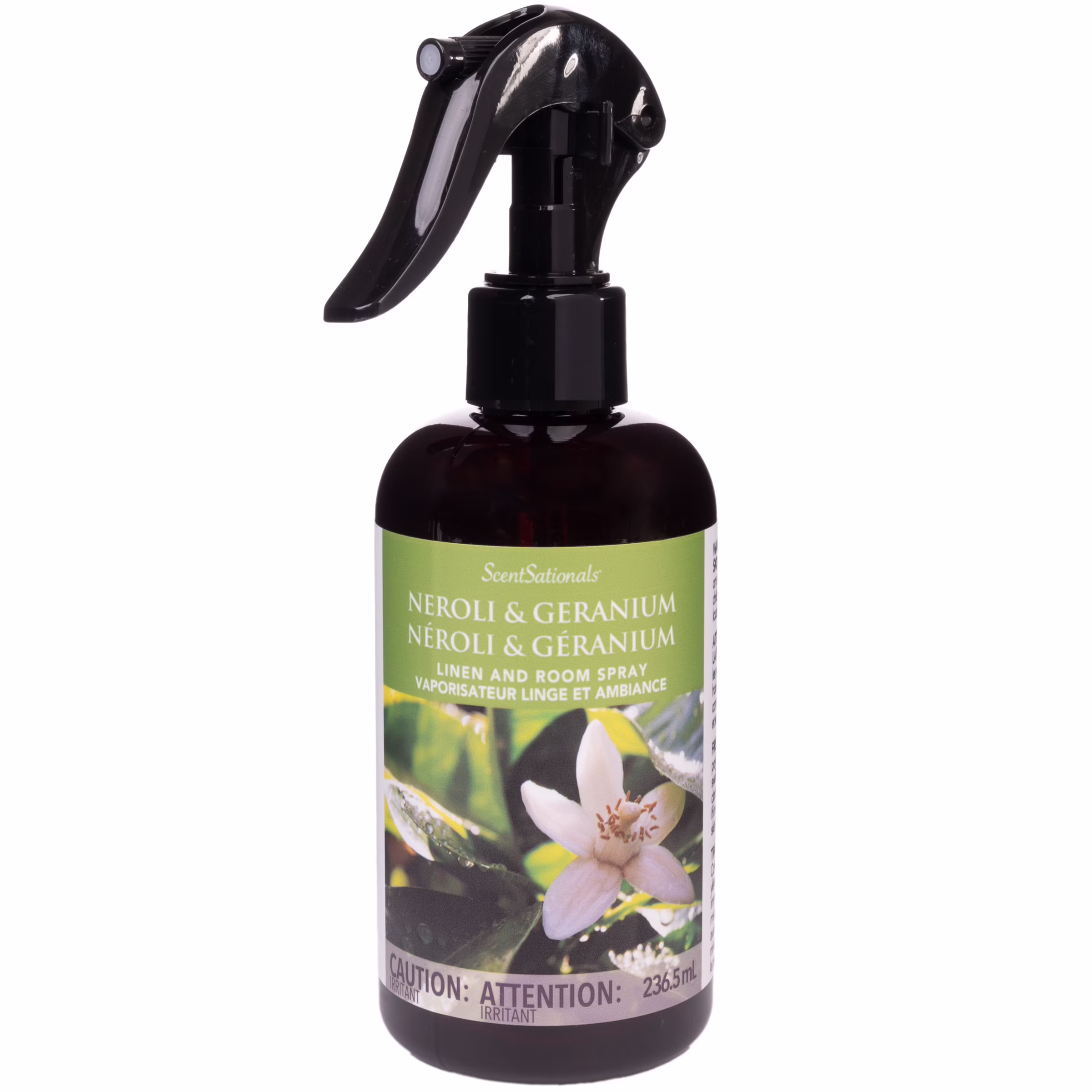 Vaporisateur linge et ambiance scentsationals néroli & géranium