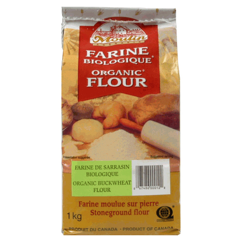 Moulin Abénakis Farine sarrasin biologique 1 kg