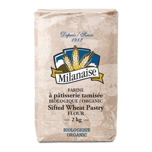 Farine à pâtisserie tamisée biologique