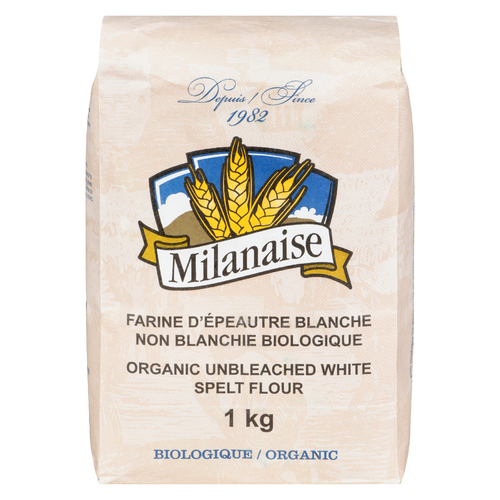 Milanaise Farine d'épeautre blanche biologique 1 kg
