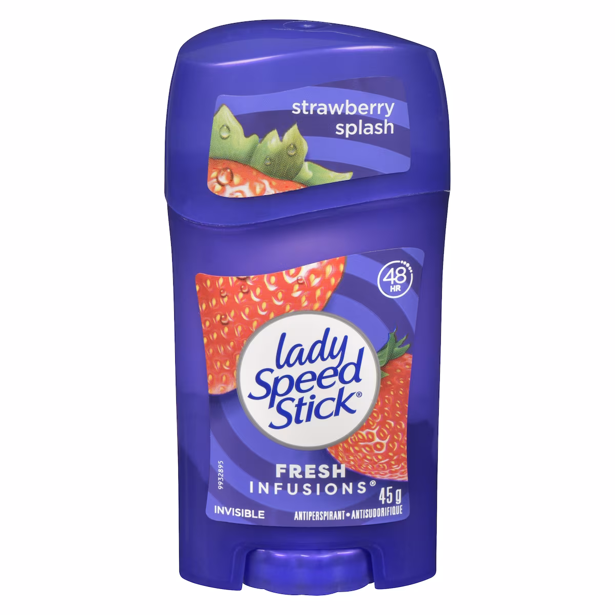 Déodorant Anti-Transpirant, Infusions Fraîches, Éclaboussure De Fraise