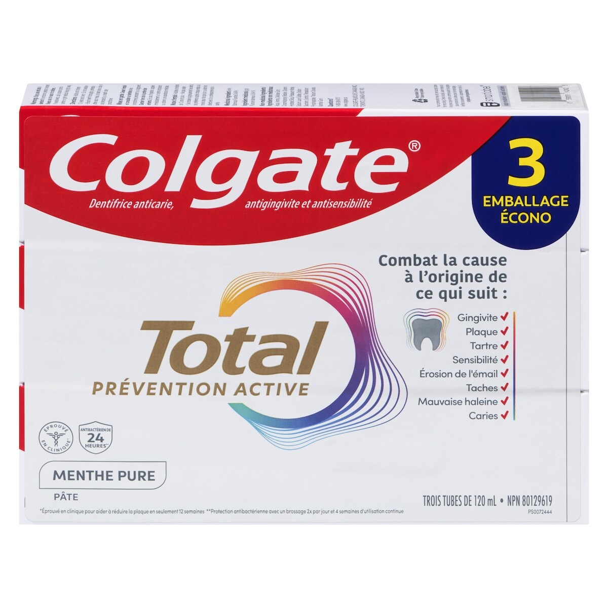 Dentifrice Total Clean Menthe