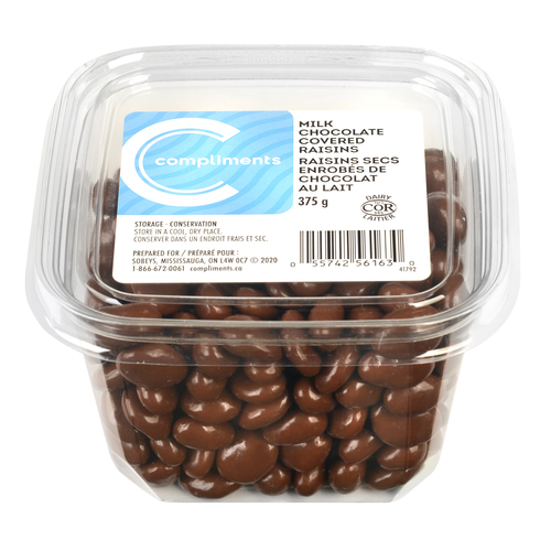 Compliments Raisins secs enrobés de chocolat 375 g