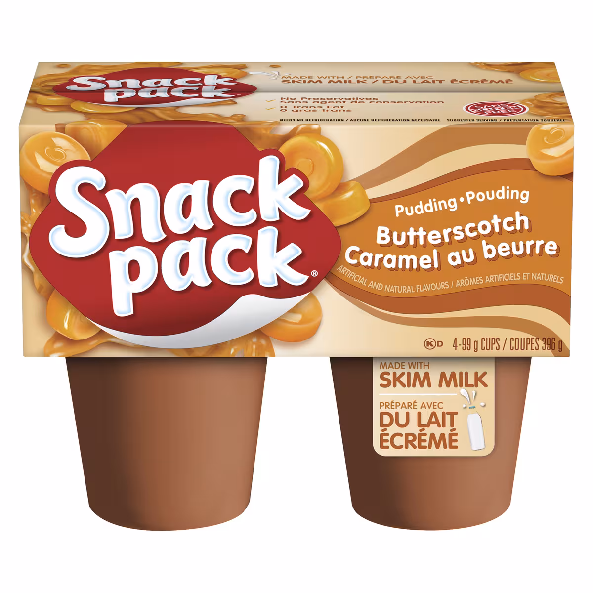 Pouding au caramel écossais