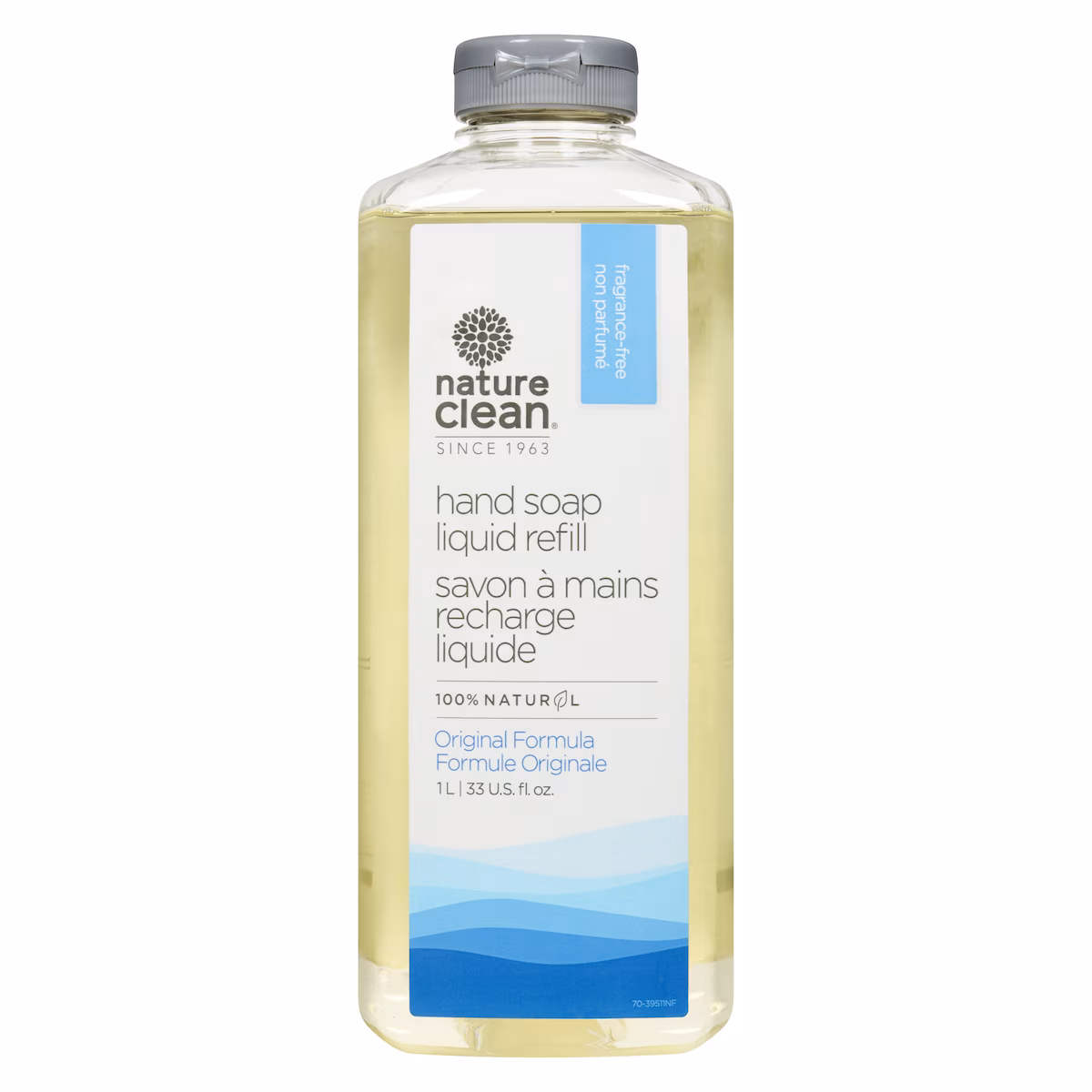 Savon pour les mains liquide non parfumé