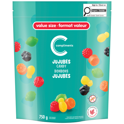 Compliments Bonbons en jujubes 750 g