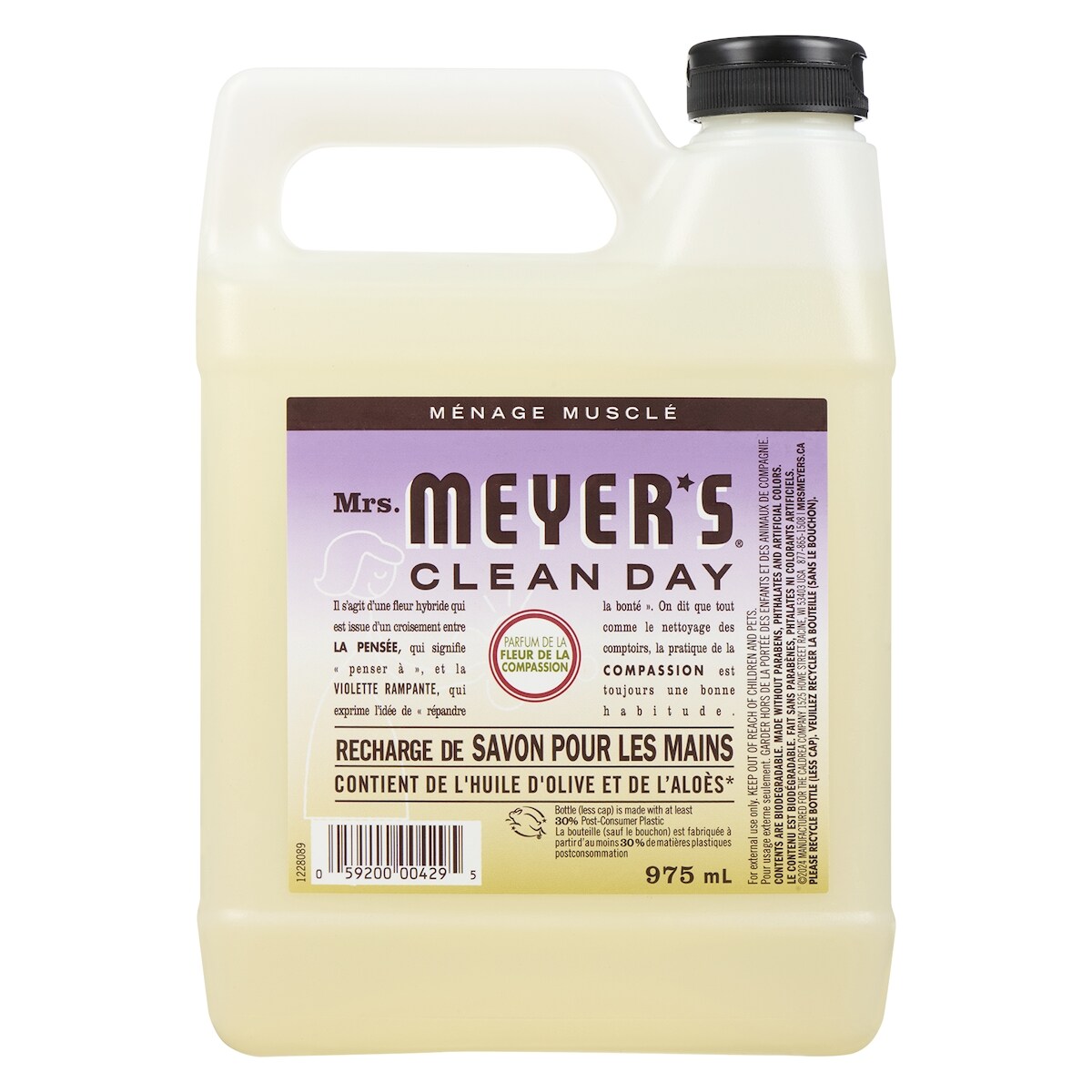 Recharge de savon à main, fleur de compassion